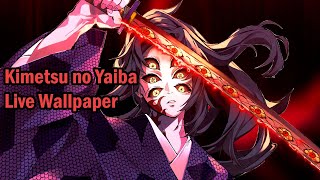 Making Animation Kimetsu no Yaiba  Kokushibo  黒死牟  Live Wallpaper Engine  PC  Mobile [upl. by Octavian]