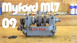 Myford Lathe Restoration  Part 9 Painting Raised Lettering amp Headstock Assembly [upl. by Stefan]