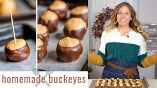 How to Make BUCKEYE CANDIES  Recipe Video [upl. by Ibib]