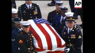 The state funeral for Gerald R Ford arrived in Grand Rapids Michigan Tuesday The marching band fr [upl. by Noll386]