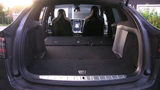 Model X 5 seater review of space [upl. by Akinom]