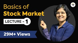 Basics of Stock Market For Beginners Lecture 1 By CA Rachana Phadke Ranade [upl. by Artek]