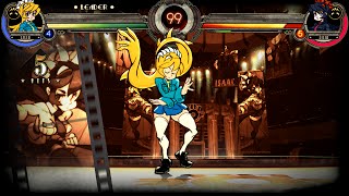 Skullgirls 2nd Encore  All Blockbuster Moves [upl. by Easter]