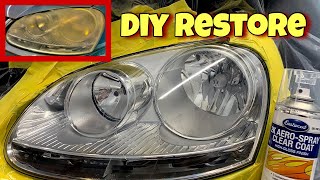 The BEST Guide to Restore Headlights PERMANENTLY [upl. by Lalla]