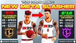 THE SLASHER BUILD HAS CHANGED FOREVER IN NBA 2K23 [upl. by Derwood]