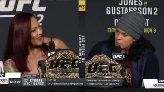 Amanda Nunes vs Cris Cyborg  UFC fight highlights [upl. by Lyrpa809]