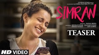 Official Movie Teaser  Simran  Kangana Ranaut  Hansal Mehta  TSeries [upl. by Bellis883]