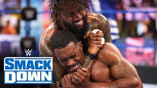 The Street Profits vs The Usos SmackDown May 28 2021 [upl. by Eelyam]