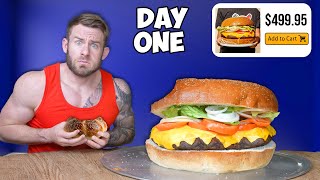 I Ate The Biggest Foods on the Internet for 10 Days [upl. by Atekal347]