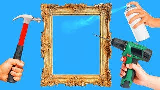 18 INTERESTING DIY PICTURE FRAME IDEAS [upl. by Eednam]