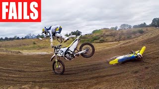 Funny Dirt Bike CRASHES and FAILS 2021 [upl. by Yahsan]