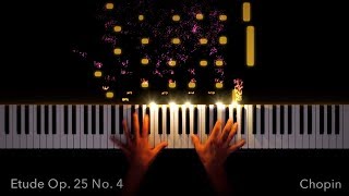 Chopin  Etude Op 25 No 4 in A minor quotPaganiniquot [upl. by Fransen951]