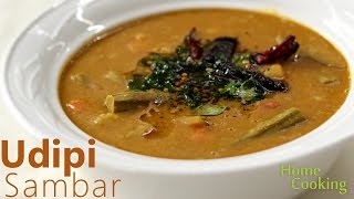 Udupi Style Sambar  Sambar Recipe [upl. by Kristy]