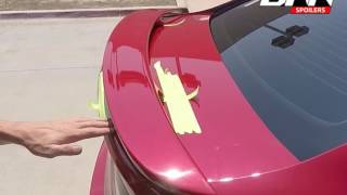 How to Install a Rear Spoiler from DAR Spoilers [upl. by Aiekan]