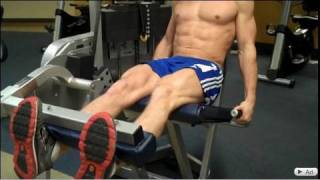 How To Leg Extension Cybex [upl. by Conner]