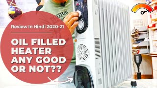 Everything About Oil Filled Heater  Working Running Costs Safety Pros cons Benefits In Hindi [upl. by Saxena473]