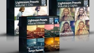 Lightroom amp Photoshop Presets by Serge Ramelli [upl. by Ssalguod]