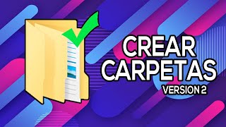 Crear carpetas y subcarpetas v2 [upl. by Anua]