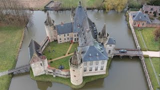 10 Most Epic CASTLES of BELGIUM in HD  DRONE flight [upl. by Verna]