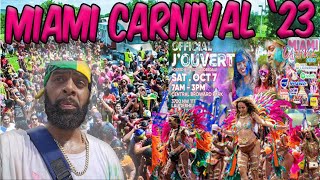 The Epic Experience of Miami Carnival Day 1 Jouvert [upl. by Eanwahs]