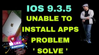 CANNOT INSTALL OR DOWNLOAD APPS ON APPLE IOS 935 PROBLEM SOLVE [upl. by Gemoets263]