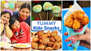 3 Yummy SNACKS Recipe for KIDSTEENAGERS  CookWithNisha [upl. by Bruis]