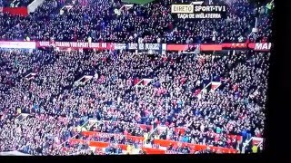 Eusebio Old Trafford standing ovation [upl. by Laikeze779]