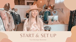 My Experience Starting and Setting Up My Boutique [upl. by Ynatirb]