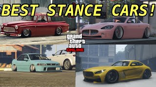 Top 10 Stance Cars In 2023  GTA Online [upl. by Cthrine]