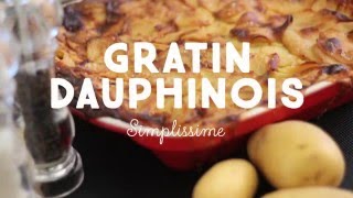 Gratin dauphinois simplissime  CuisineAZ [upl. by Odnumde]