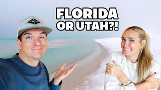 UTAH OR FLORIDA WHICH ONE ARE WE LIVING IN RECORD BREAKING SNOW HITS FLORIDA ❄️ [upl. by Roban]