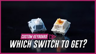 Linear Tactile Clicky Silent  Which Mechanical Keyboard Switch to Get [upl. by Anovad]