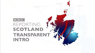 BBC Reporting Scotland  Transparent intro 20082019 [upl. by Ettennad645]