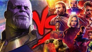 Vingadores VS Thanos  Duelo de Titãs ESPECIAL VINGADORES GUERRA INFINITA [upl. by Long644]