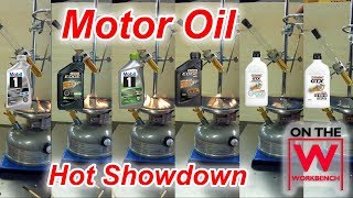 Motor Oil Testing  Hot Part 2 of 2 [upl. by Gnil]