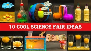 10 Cool Science Fair Ideas [upl. by Yarod639]