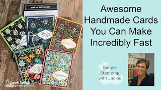 5 Awesome Handmade Cards You Can Make Incredibly Fast [upl. by Annai716]