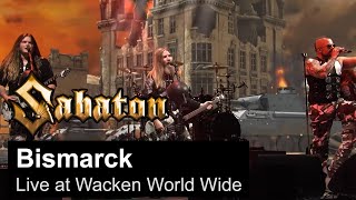 SABATON  Bismarck Live at Wacken World Wide [upl. by Elyrad]