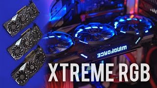 Gigabyte XTREME GTX 980 Ti RGB Ring Lighting  insane OC [upl. by Let]