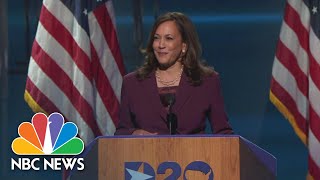 Watch Sen Kamala Harris Full Remarks At The 2020 DNC  NBC News [upl. by Ramat349]