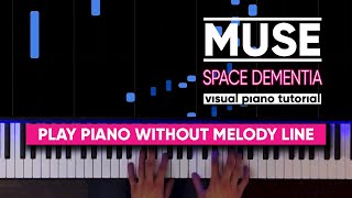 Muse  Space Dementia Visual Piano Tutorial [upl. by Calie501]