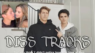 Ben Azelert VS Lexi Riveras Diss Track by BRENT RIVERA [upl. by Papp]