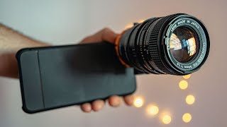 This is Why Adapting Vintage Lenses on a PHONE is A TERRIBLE IDEA [upl. by Aita]