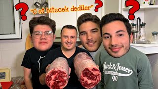 6 Kilo ANTRİKOTU Bitiririz Dediler  Peki Bitirdiler mi [upl. by Nealah297]