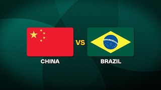 China vs Brazil  2025 World Baseball Classic Qualifiers [upl. by Adnohsal]