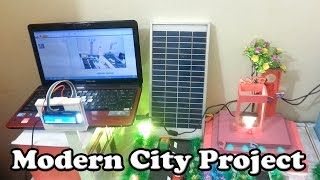 High School Science Fair Project│ Modern City Project│ [upl. by Mauralia53]