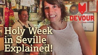 Holy Week in Seville Explained  Devour Seville [upl. by Tempa82]