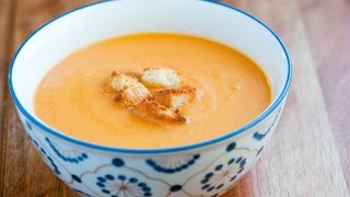 Easy Creamy Vegetable Soup Recipe [upl. by Pauwles]