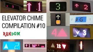 Elevator Chime Compilation 10  Random Chimes [upl. by Takashi]