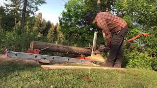 See Whats Possible with a Norwood PortaMill Chainsaw Sawmill by Norwood owner Kelly Rodgers [upl. by Nymsaj462]